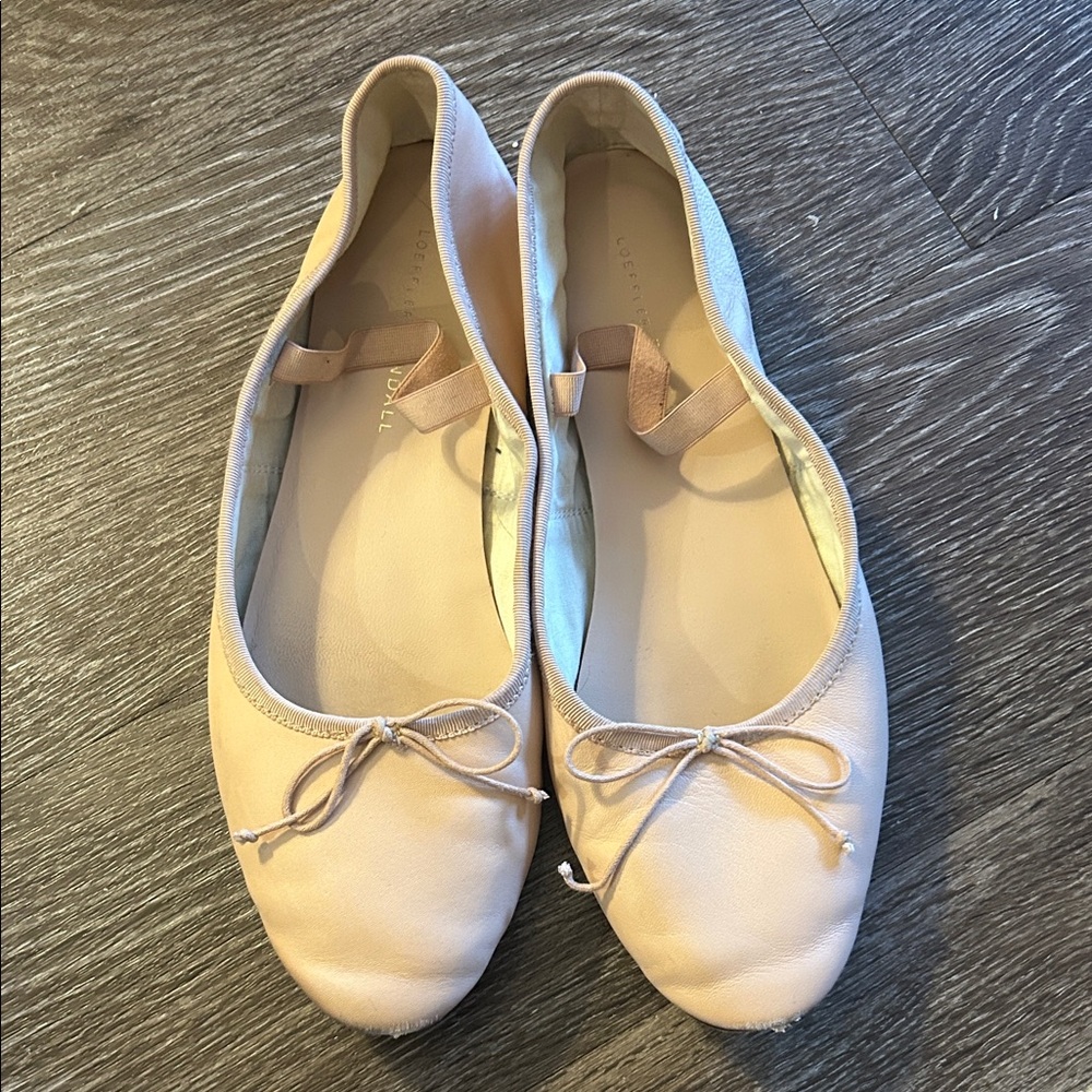 Loeffler Randall Pink Flats US10